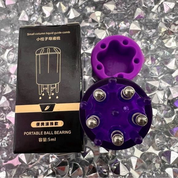 Liquid scalp comb refillable hair skin care roller ball head massager absorption - Picture 6 of 15